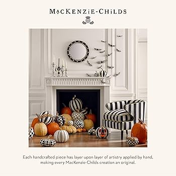 Amazon.com: MACKENZIE-CHILDS Courtly Check Illuminated Jack
